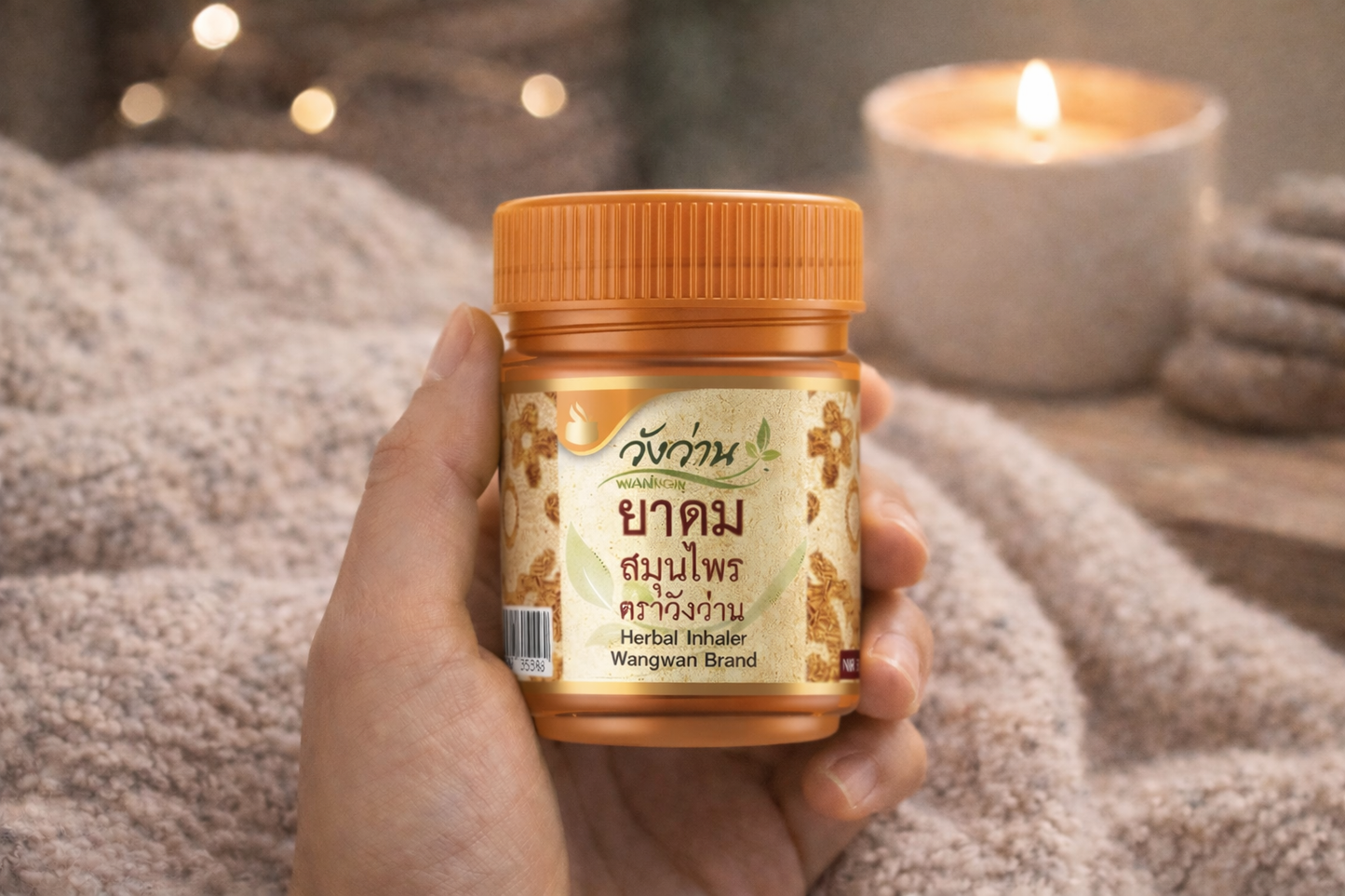 Inhalateur Thaï Wangwan – Fraîcheur Naturelle