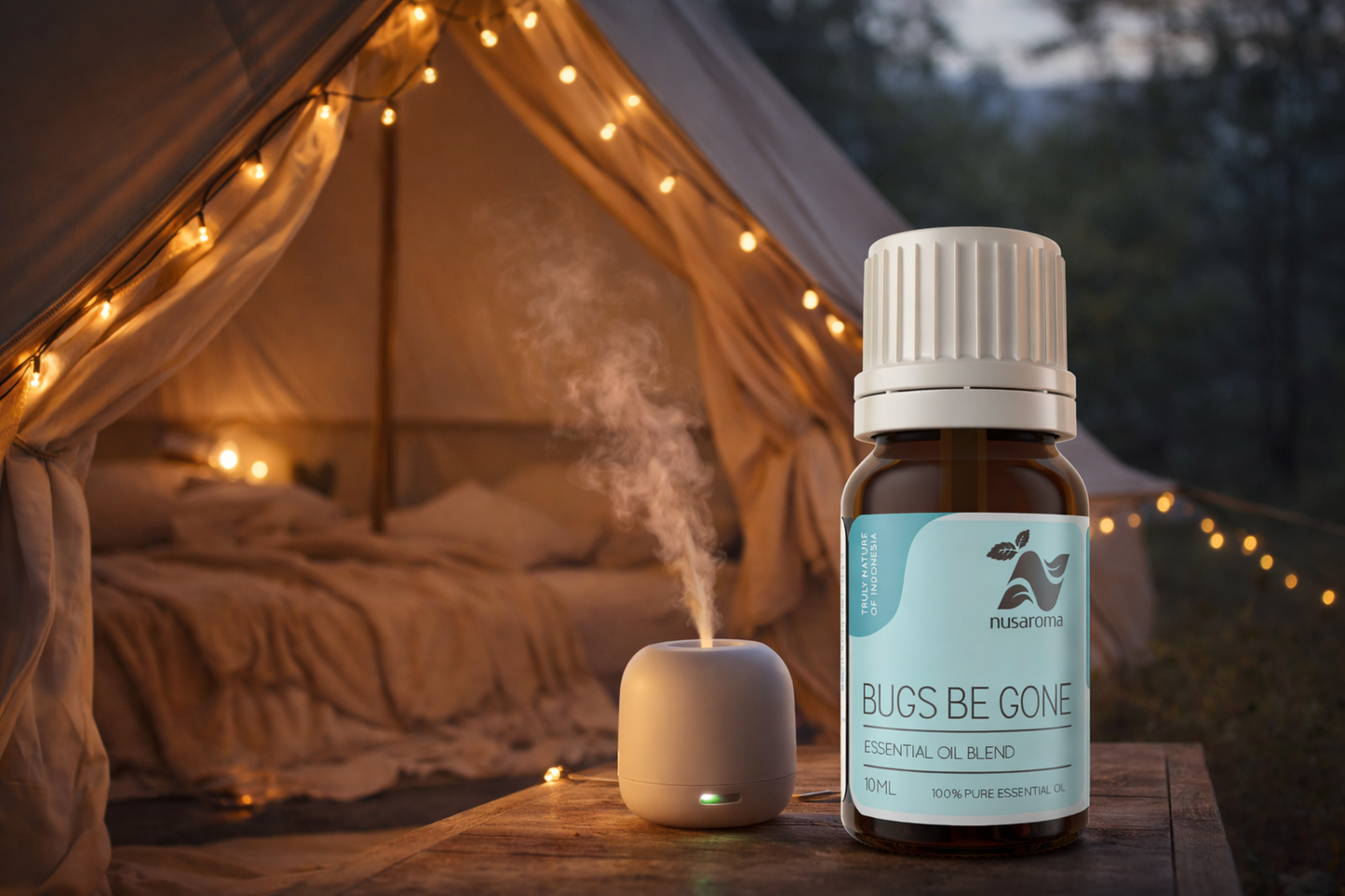 Natural Protection Synergy — 10 ml Bottle Reference: Bugs Be Gone Essential Oil Blend