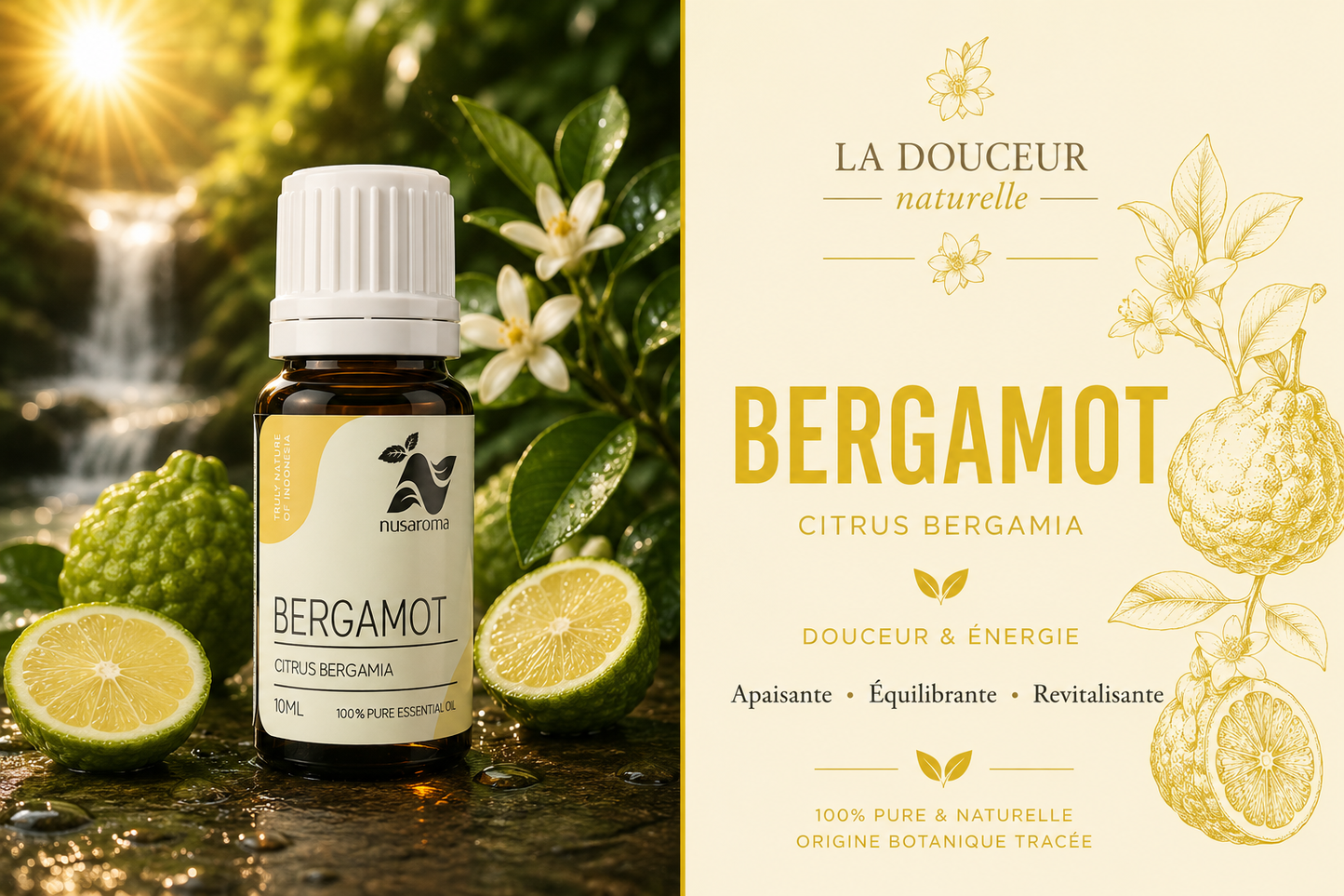 Bergamote — fraîcheur lumineuse-10ml-
