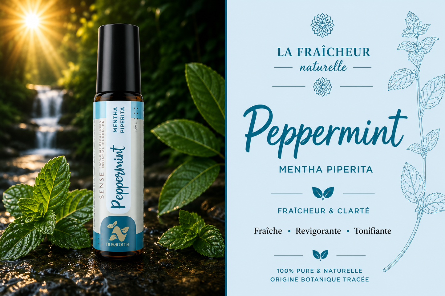 Roll-on Peppermint Sense — 10 ml