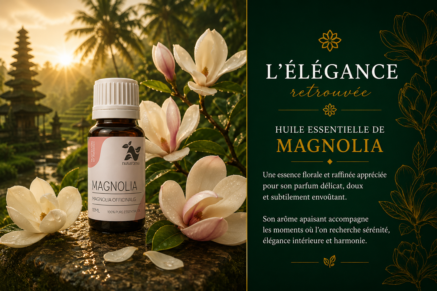 Magnolia — delicate serenity