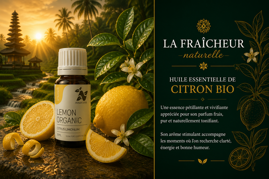 Organic lemon — invigorating purity