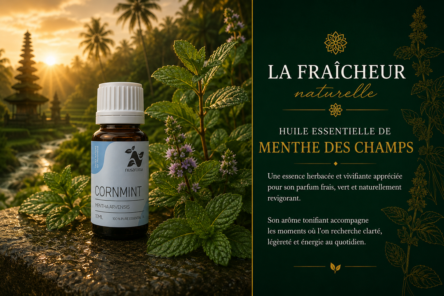 Menthe des champs — souffle purifiant-10ml-