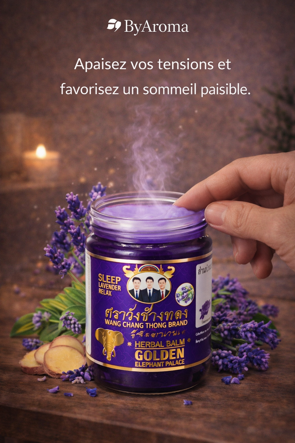 Thai Lavender Balm – Sleep & Relaxation