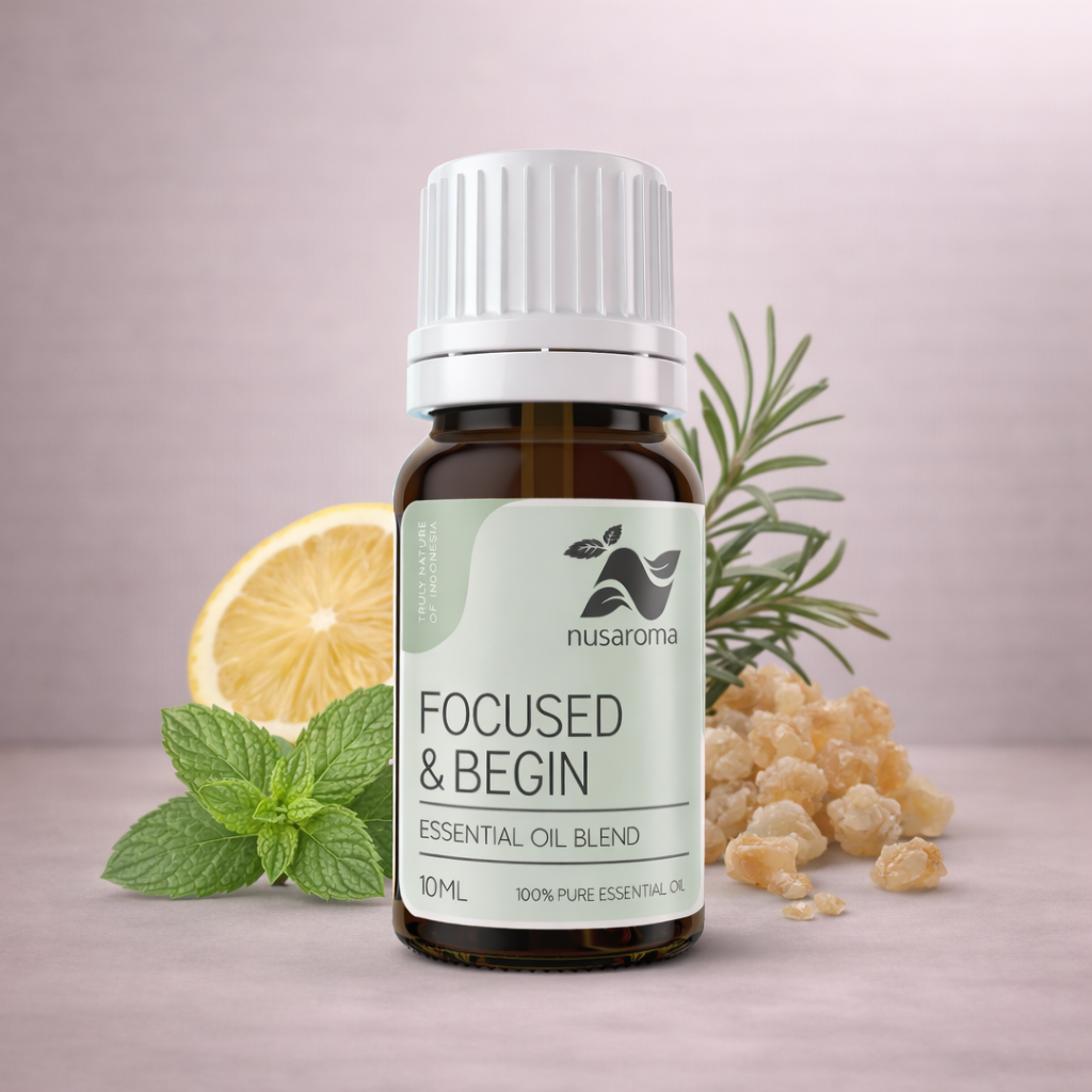 Focused & Begin Essential Oil Blend Synergy — 10 ml Bottle Reference: Focused & Begin Essential Oil Blend
