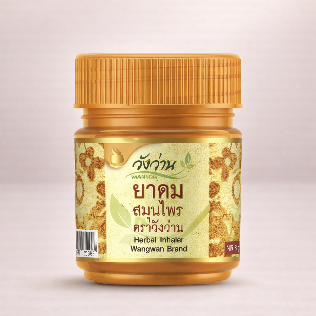 Inhalateur Thaï Wangwan – Fraîcheur Naturelle