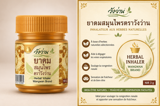 Wangwan Thai Inhaler – Natural Freshness