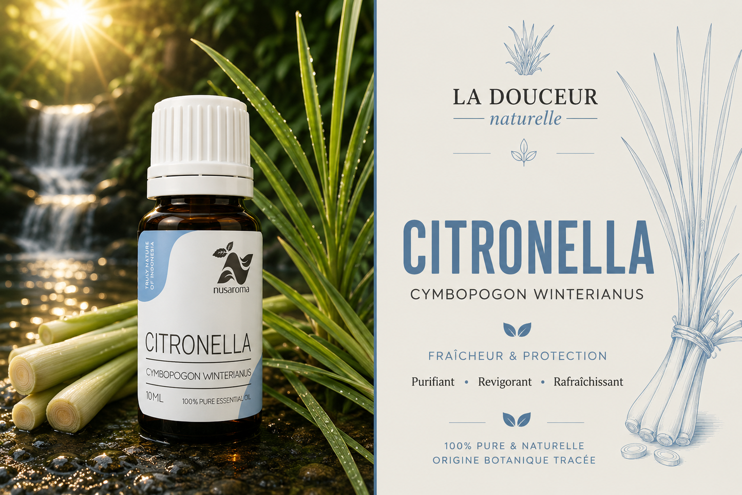 Citronnelle — fraîcheur purifiante-10ml-