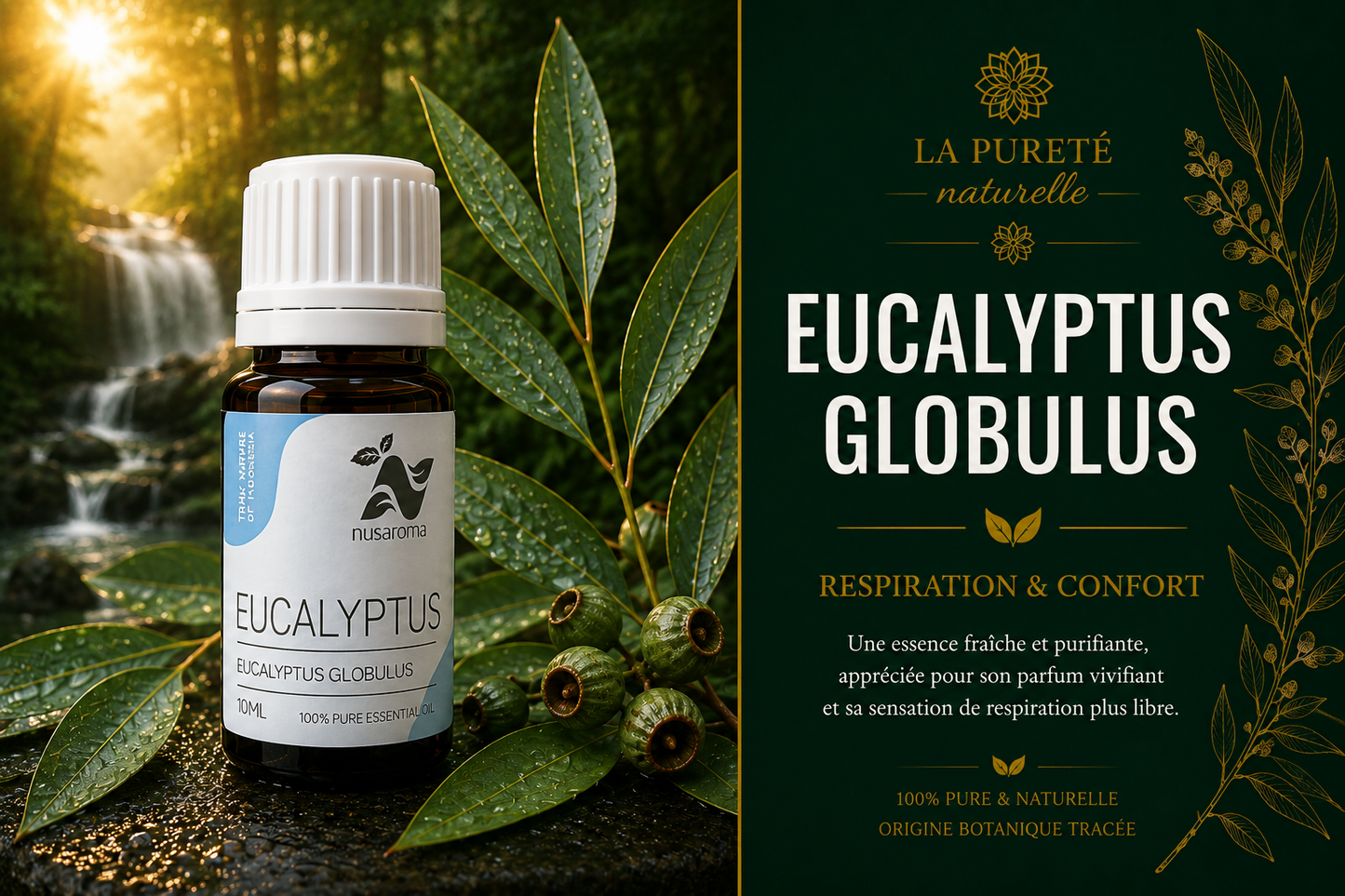 Eucalyptus — respiration libératrice-10ml-